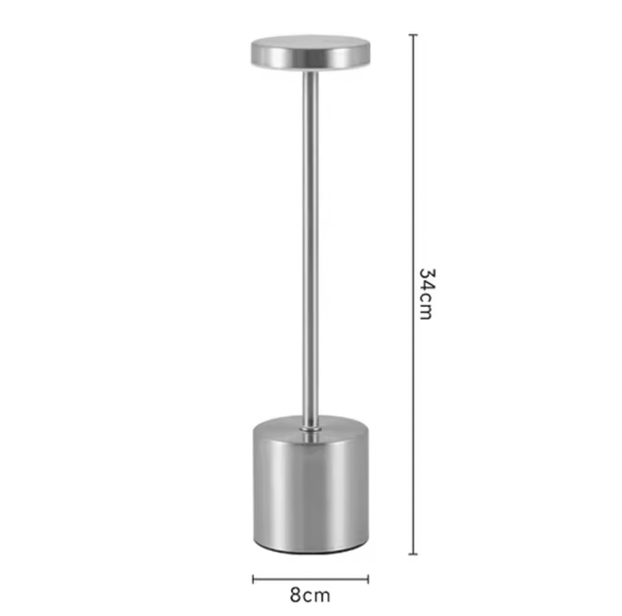 Delumines Cordless LED Rechargeable Table Lamp – Modern Touch Control Ambient Light